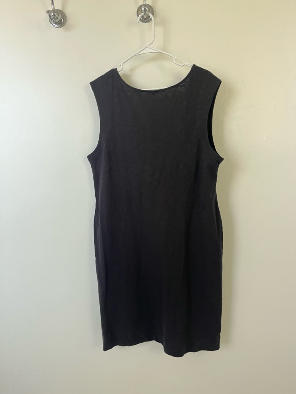 100% Cotton Boden Classic Cool Sleeveless Black Dress